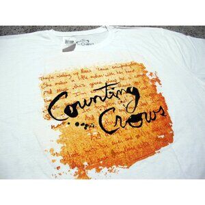 Counting Crows August & Everything After album cover white t-shirt men's sz XXL